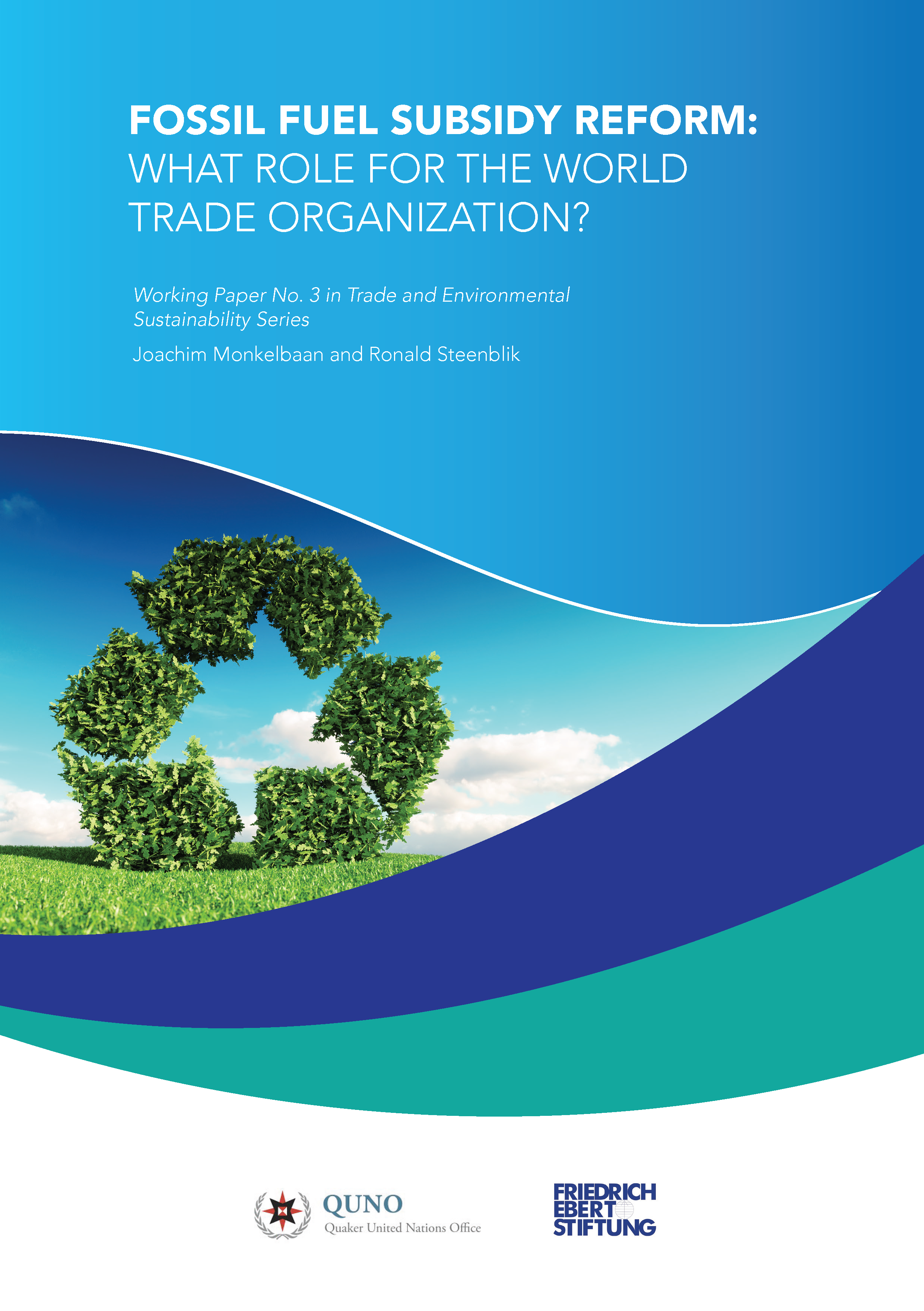 Cover image for the October 2021 paper examining the role of the WTO in fossil fuel subsidy reform