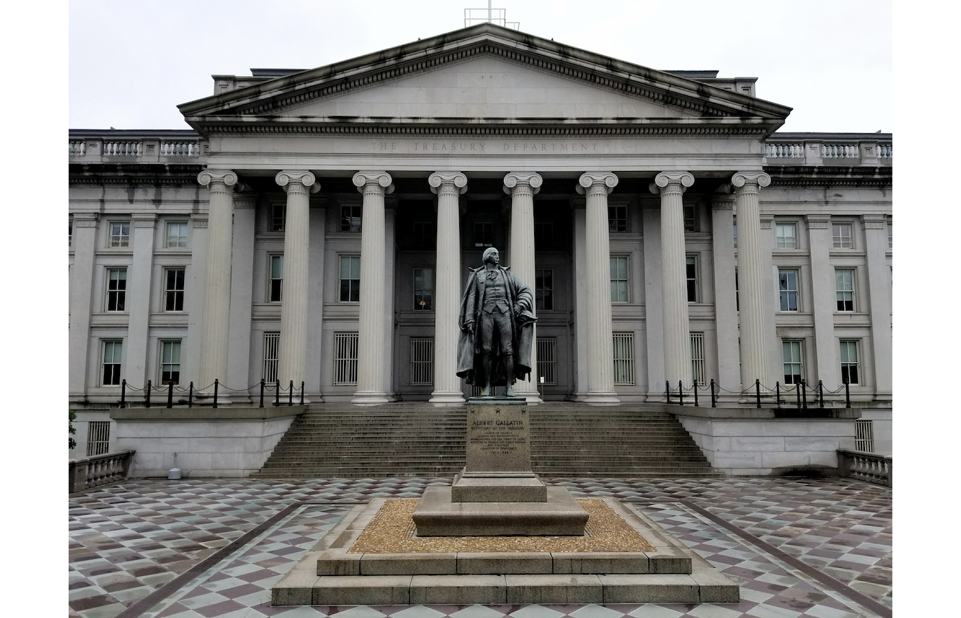 US Treasury building