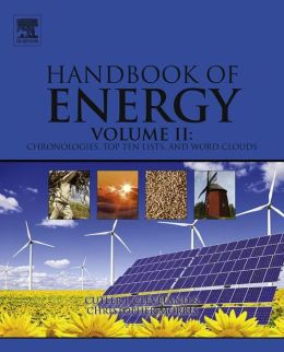 cover image, handbook of energy