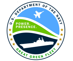 Navy Great Green Fleet logo