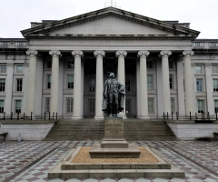 US Treasury building