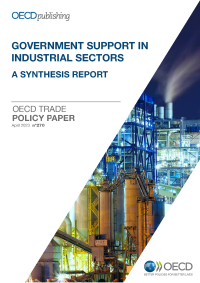 cover to oecd synthesis report on govt support in industrial sectors, 2023