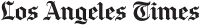 Logo for the Los Angeles Times newspaper