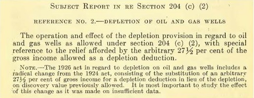 JCT 1926 OG pct depletion study